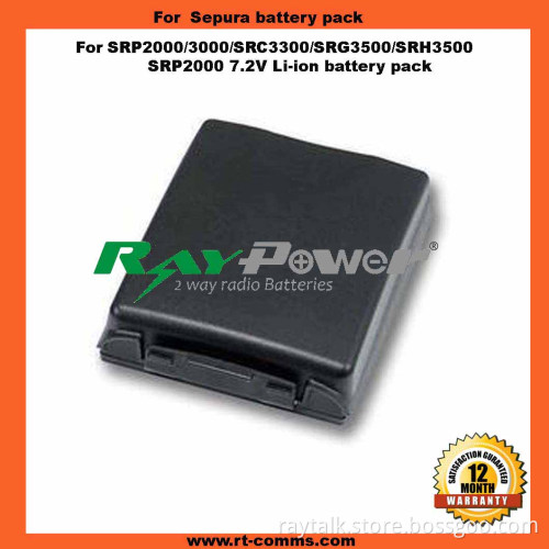 Two Way Radio Sepura Tetra Battery Pack Srp2000 for Srp2000/3000/Src3300/Srg3500/Srh3500